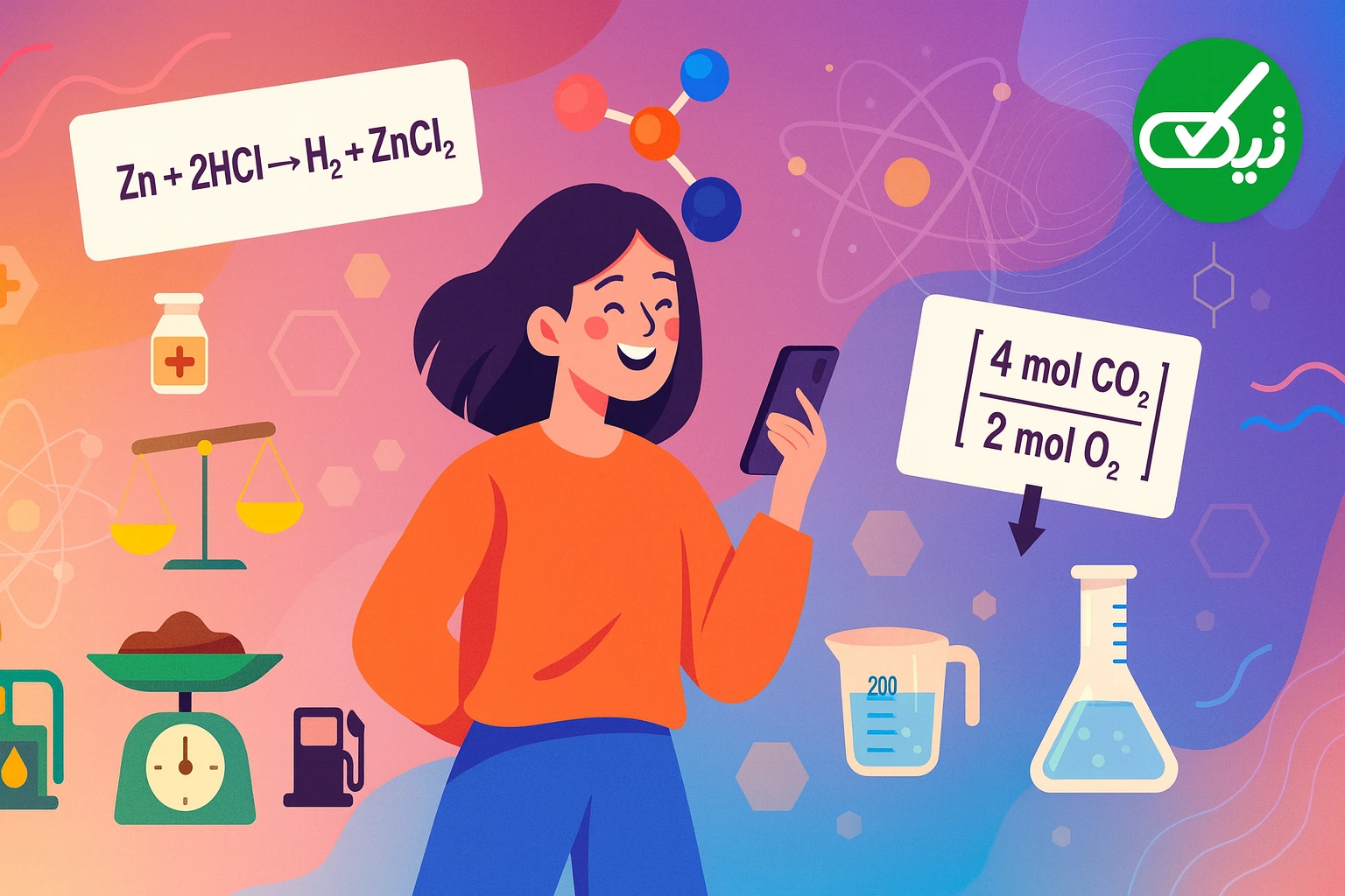 استوکیومتری به سبک تیک
