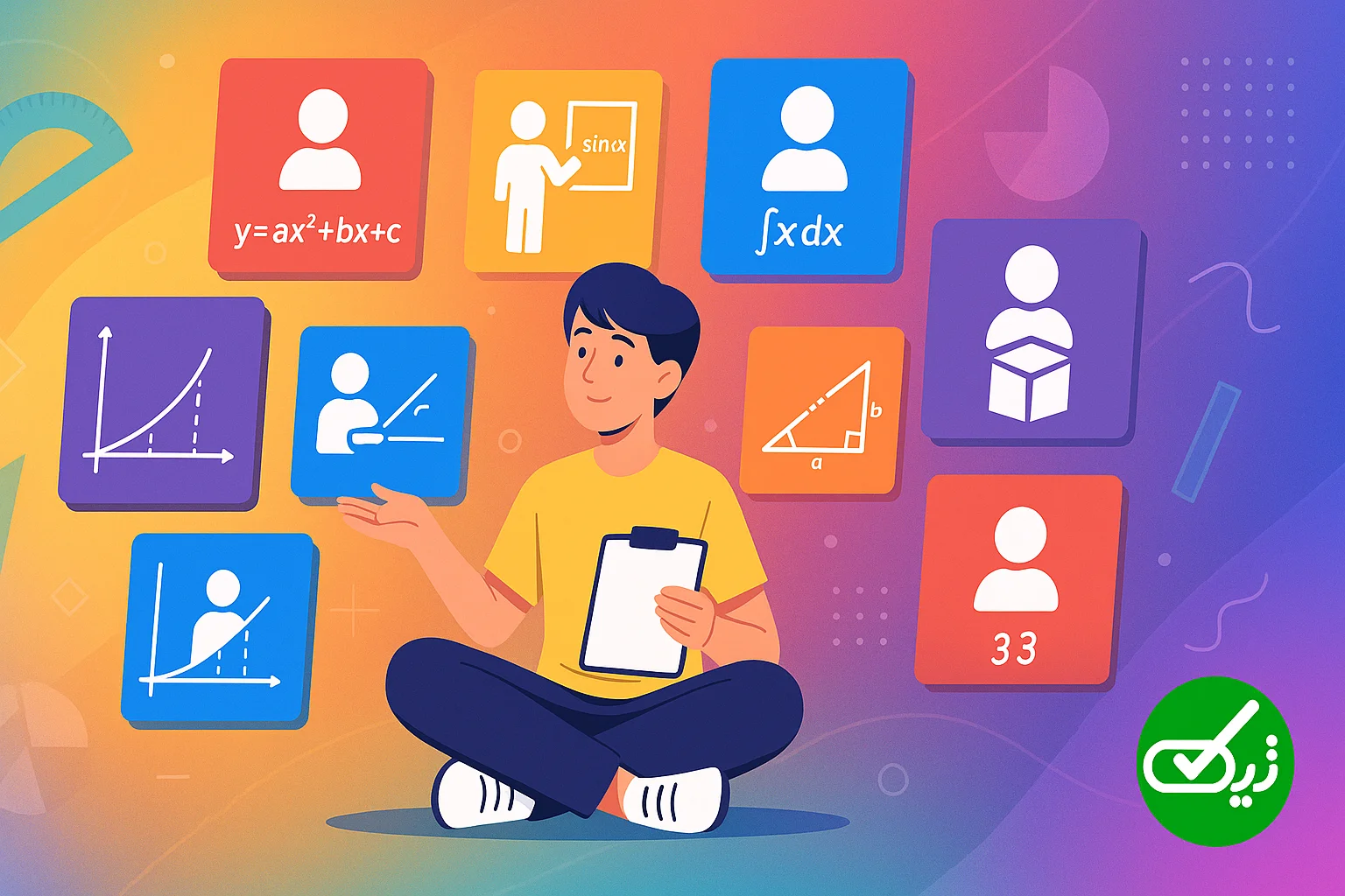 بهترین دبیر ریاضی کنکور ۱۴۰۵ تیک
